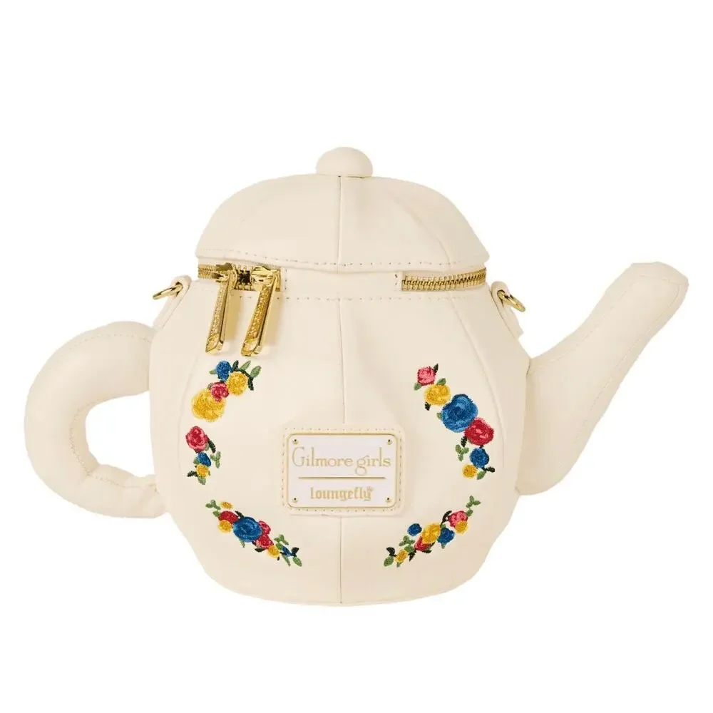 Loungefly Gilmore Girls Dragonfly Inn Figural Teapot Crossbody NWT